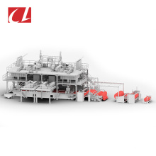 CL-SMMS PP Spunbond Meltblown Composite Nonwoven Fabric Making Machine for Hygiene Products